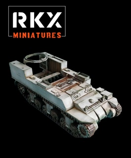 us m30 transportadora wargaming3d miniatura jogos guerra 3d print model - Mito3D