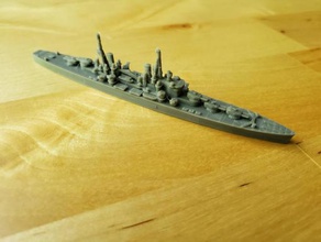 nous minotaure-croiseur de classe - wargaming3d 28mm miniature 1 1800th échelle modèle certains éléments pas à l'échelle 3d print model - Mito3D