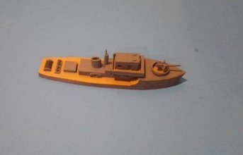us navy accentor class minesweeper - wargaming3d 28mm miniature 3d print model - Mito3D