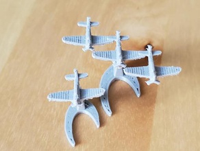 noi sbd dauntless bombardiere in picchiata - wargaming3d 28mm miniatura 1-900 scala douglas modello alcuni elementi non 3d print model - Mito3D