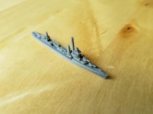 wargaming3d bize sims-sınıfı destroyer Mm minyatür 1 1800th ölçekli modeli bazı elemanlarıölçek değil 3D print model - Mito3D