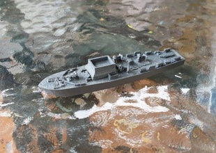 us subchaser - wargaming3d 28mm miniature 3d print model - Mito3D