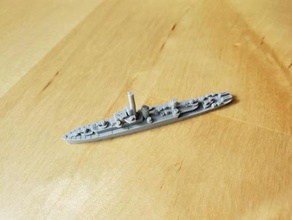 us tacoma-class frigate - wargaming3d 28mm miniature 1 1800th scale model certain elements not 3d print model - Mito3D
