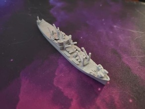 us type c3 cargo ship - wargaming3d 28mm miniature 3d print model - Mito3D
