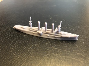 uss Brooklyn blindado crucero wargaming3d miniatura juego guerra 3d print model - Mito3D