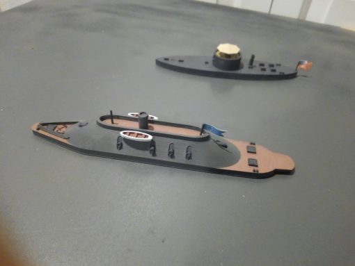 uss monitör vs css virginia - wargaming3d Mm minyatür 45 6 knts 100 hull 2x 11in dahlgren silahlar büyük boy 150 inçlik brooke tüfek x 9in boyutu 30 yaşıma 2 64 turn 3D print model - Mito3D