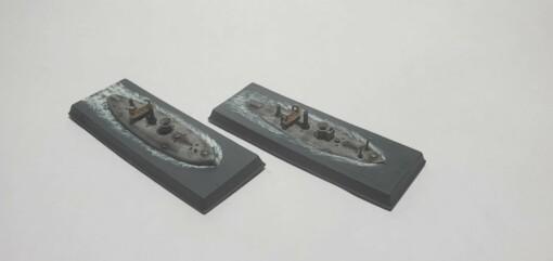 uss spuyten duyvil - wargaming3d Categories: 1:600, 1:700, 1571-1862: Age of Sail, Sail american civil war ironclad torpedo union miniature wargamming 3d print model - Mito3D