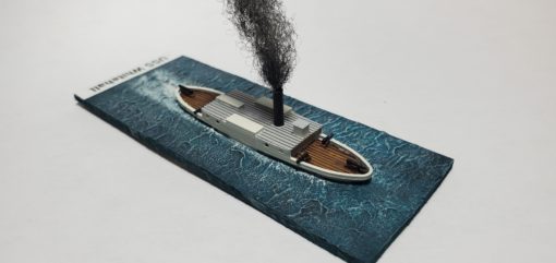 uss casa Bianca wargaming3d miniatura wargaming americano civile guerra Hampton Strade corazzate unione 3D print model - Mito3D