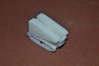 valentine bridgelayer - wargaming3d 28mm miniature version infantry tank 3d print model - Mito3D