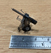 vickers-armstrong 40 mm mitrailleur - wargaming3d miniature wargamming 2-pdr, anti-aircraft, dutch navy, vickers-armstrong, ww2british 3d print model - Mito3D