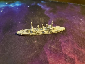 virginia class savaş gemisi wargaming3d minyatür oyunları 3d print model - Mito3D