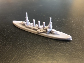 virginia class pre-dreadnought - wargaming3d miniature wargamming 3d print model - Mito3D