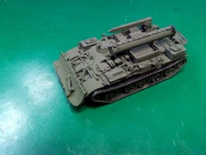 vt 55 russo wargaming3d miniatura jogos guerra tanque 3d print model - Mito3D