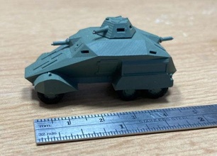 wilton fijenoord zırhlı araba wargaming3d minyatür savaş oyunları Flemenkçe krup Fijenoord ww2 3d print model - Mito3D