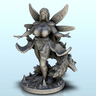 winged fairy running flower dress censored version 1 - wargaming3d Categories: 1:100 / 15mm, 1:56 28mm, 1:72 & 1:76 20mm, 500-1500: Medieval, DIGITAL STL FILES, Fantasy, Infantry/Figures age character dark diaroma empire fantastic fantasy figure medieval middle mini miniatures resin rpg scenery statue terrain traditionnal village war miniature wargamming 3d print model - Mito3D