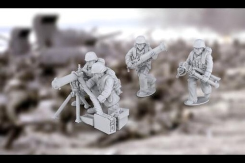 durante seconda guerra mondiale us Pacifico supporto Armi wargaming3d Categorie 1 56 28mm 1939 1945 WW2 3D STAMPABILI storicamente Accurato Non categorizzato Uniti d'America miniatura wargaming 3d print model - Mito3D