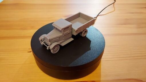 zis 5 1 56 28mm wargaming3d ölçek kargo kamyon ussr ww 2 minyatür savaş oyunları 3d print model - Mito3D