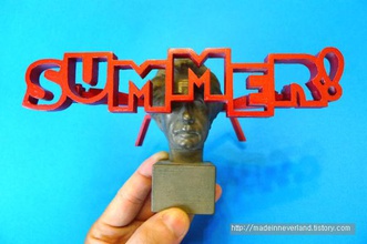 & fashion glasses pendant summer 3d print model - Mito3D