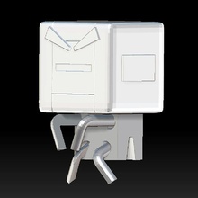 -da vinci office Tee-bag-hanger - Spielzeug 3d print model - Mito3D