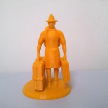 01immigrant man art story thanksgiving 3d print model - Mito3D
