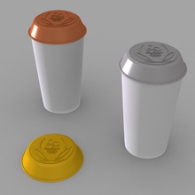 2016 rio medal cup cap housewares rio2016 3d print model - Mito3D
