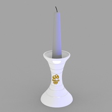 2016 rio torch candle holder 1 housewares rio2016 3d print model - Mito3D