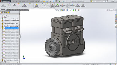 2-Zylinder-jet-ski-motor tools 3d print model - Mito3D