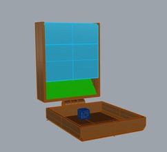 2 dados de caixa brinquedos 3d print model - Mito3D