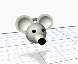 Sıçan 3dkit -yeni yıl sanat 3d print model - Mito3D