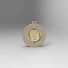 59th annual grammy award keychain art awards 3d print model - Mito3D
