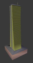 63 construção de edifício famoso a arte 3d print model - Mito3D