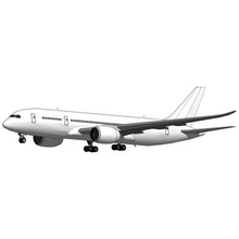 787 - Spielzeug Flugzeug 3d print model - Mito3D