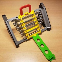 add-ons umtah v30 abnehmbaren system Schraubenschlüssel, Metrisch m5-m10 Halter tools diy Schraubenschlüssel-Halter 3d print model - Mito3D