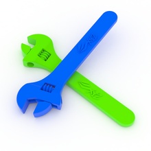adjustable wrench tools 3d print model - Mito3D