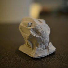 alien helme art 3d print model - Mito3D