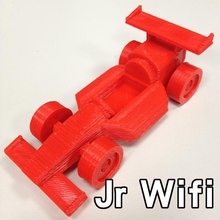 am racer jr wifi cn edu lesson 14 car f1 3d print model - Mito3D