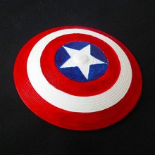 american captain shield toys maker zone painting 3d print model - Mito3D
