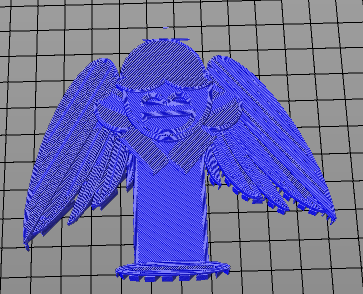 angel art toy 3D print model - Mito3D