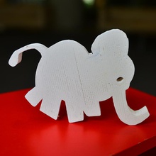 animal pad éléphant les jouets 3d print model - Mito3D