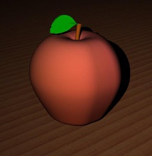 apple gradiente de color 20 mezcla frutas 3d print model - Mito3D
