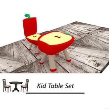 apple inspired table set housewares color design 3d print model - Mito3D