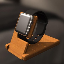 apple watch support 1 bureau de le titulaire regarder 3d print model - Mito3D