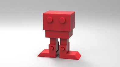 robot articulado 1 los juguetes articulados el de juguete 3d print model - Mito3D
