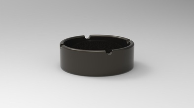 ashtray housewares 3d print model - Mito3D