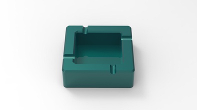 ashtray 4 housewares 3d print model - Mito3D