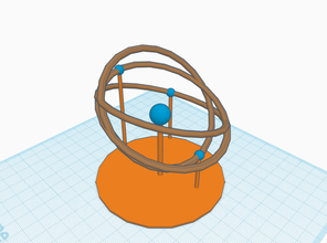atom eğitim atom 3d print model - Mito3D
