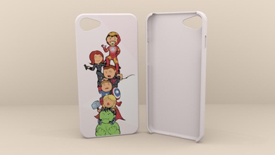 avengers iphone 7 case gadgets avenger color 3d print model - Mito3D