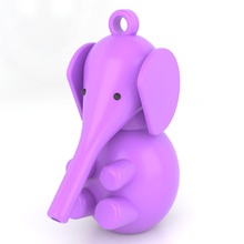 baby-Elefanten-Schlüsselanhänger Kunst Tier Tag Elefanten keychain Welt 3d print model - Mito3D