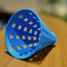 badminton-ball - Spielzeug 3d print model - Mito3D