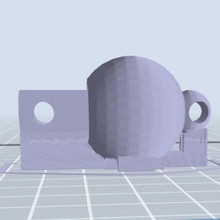 giunto sferico di supporto chiave articoli per la casa a sfera 3d print model - Mito3D